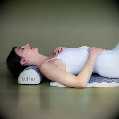 Linen acupressure mat anniversary gift