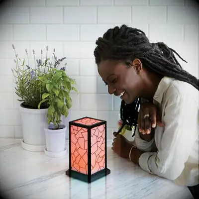 Colorful touch lamp long distance relationship gift