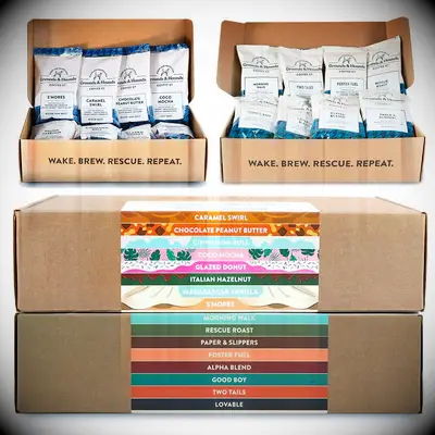 Coffee sampler gift box new relationship gift