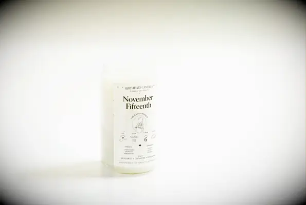 Birth date candle new relationship gift