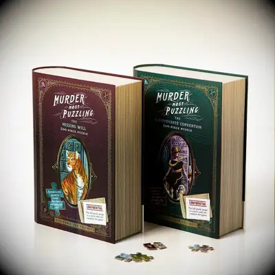 Murder mystery jigsaw puzzle new relationship gift