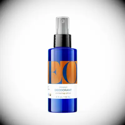 Organic Deodorant Spray with a citrus scent