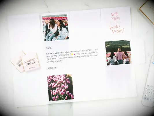 Greetabl bridesmaid proposal print box