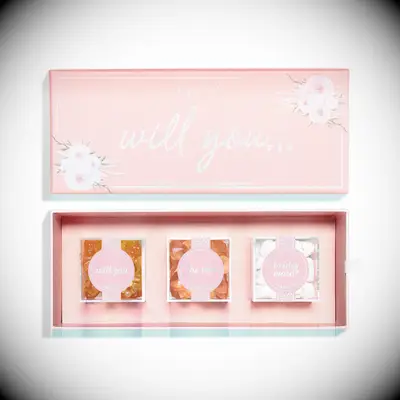 Sugarfina candy bridesmaid proposal gift box