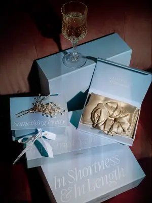 Luxy Hair bridesmaid proposal gift box