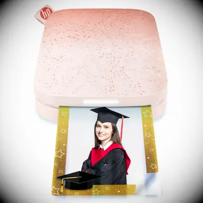 Mini wireless photo printer gift from mother to bride