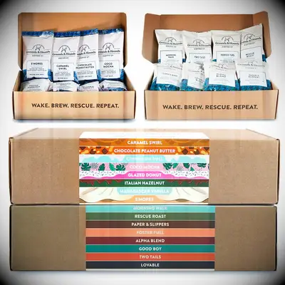 Coffee Sampler Gift Set for girlfriends dad