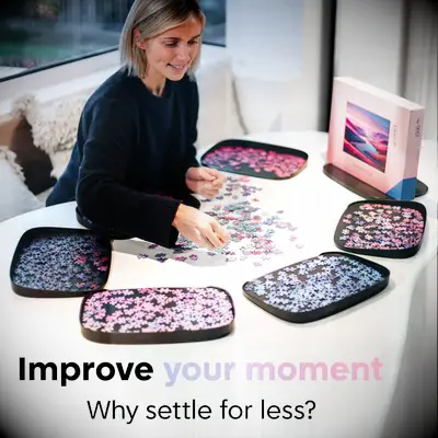 Puzzle sorting trays gift for girlfriend