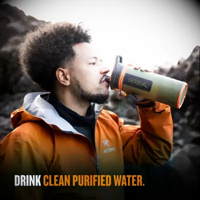 Water filter and purifier bottle gift for girlfriend