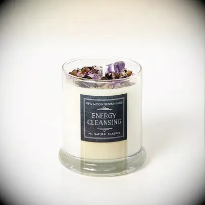 Energy cleansing candle from Uncommon Goods