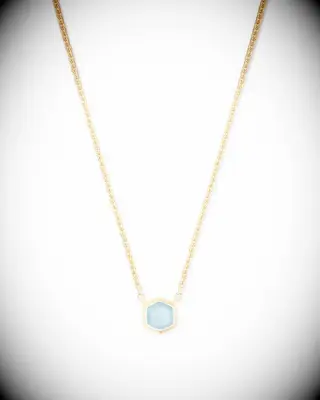 Aquamarine pendant necklace from Kendra Scott