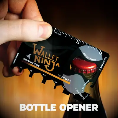 Credit card multi-tool stocking stuffer for boyfriend