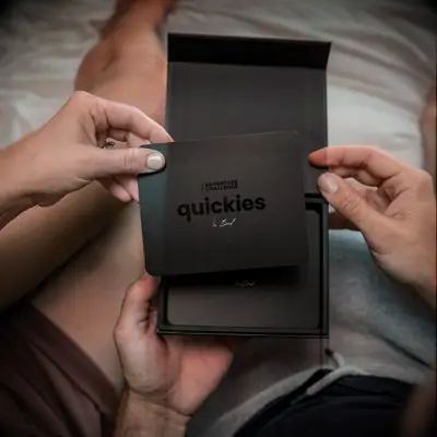 The Adventure Challenge quickies card deck stocking stuffer for boyfriend