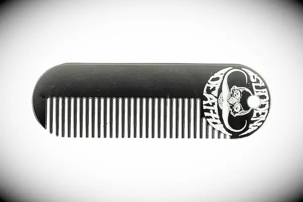 Beard and mustache comb stocking stuffer for boyfriend