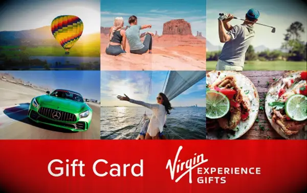 Virgin Experience Gifts voucher for couple