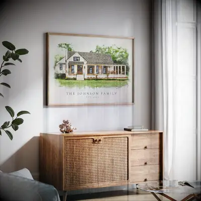 Custom House Portrait