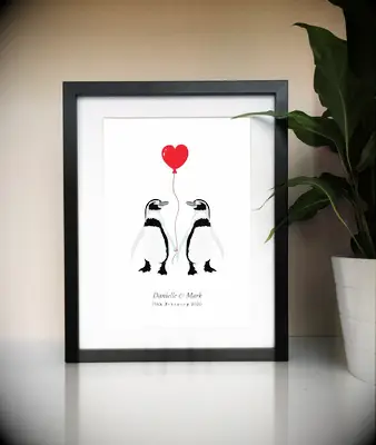 Cute Penguin Print