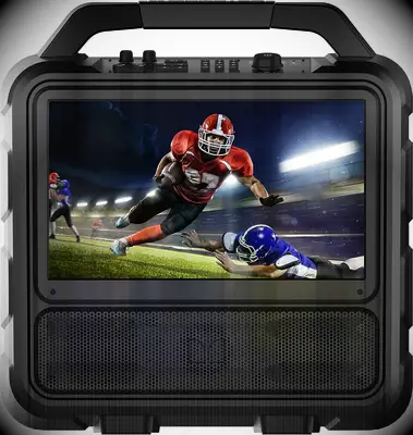 Portable entertainment system holiday gift for husband