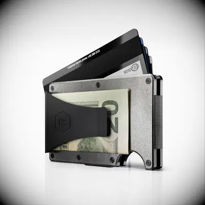 Extra slim wallet holiday gift for husband