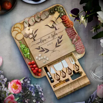 Custom charcuterie board