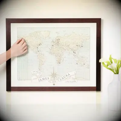Personalized travel map