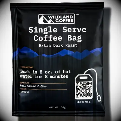 Coffee bag wedding favors