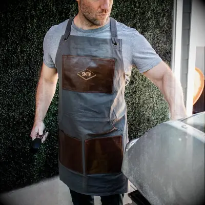 Fancy apron for the best grilling gift