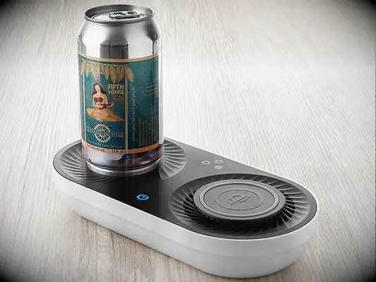 Beverage heating and cooling pad with wireless phone charger gift for son-in-law