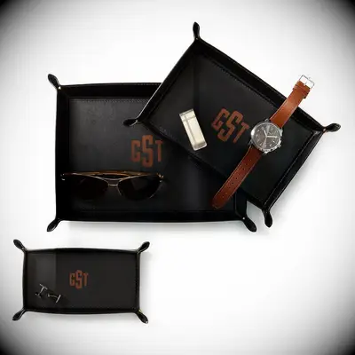 Mark & Graham personalized catchall tray son-in-law gift