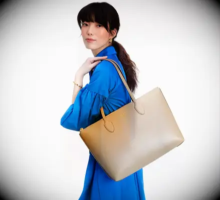 Leather Kate Spade handbag