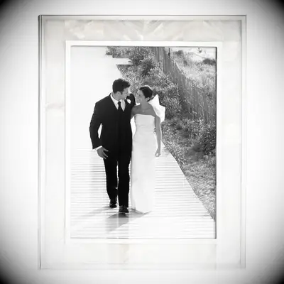 Picture frame bridal shower gift