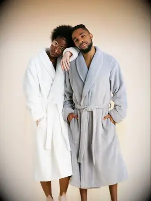 Brookline plush bathrobes bridal shower gift