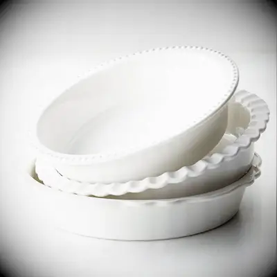 Set of pie dishes bridal shower gift