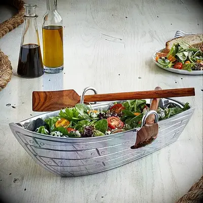 Boat-Shaped Bowl from Uncommon Goods for your 16th wedding anniversary dinner