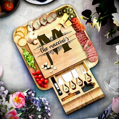 Personalized charcuterie board