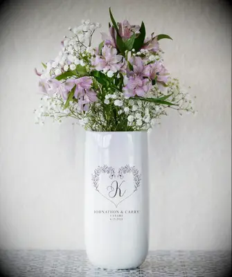 Custom flower vase