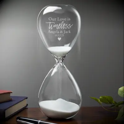 Custom hourglass gift