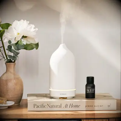 Essential oil stone diffuser by Vitruvi 18-year anniversary gift