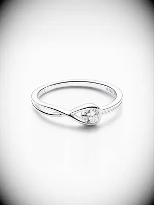 Infinite diamond ring gift for bride