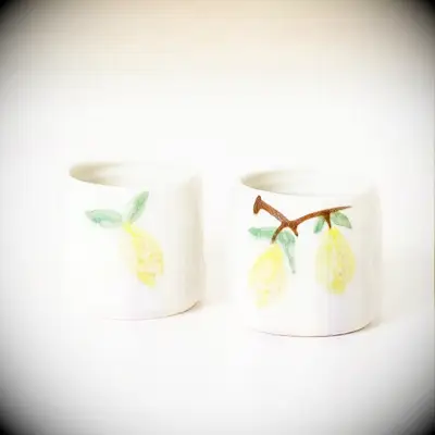 Limoncello cups