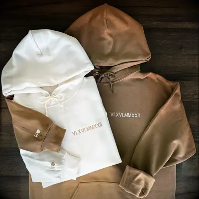 Matching anniversary sweatshirts 2 year anniversary gift