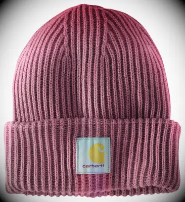 Cozy pink beanie