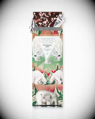 Peppermint bark chocolate