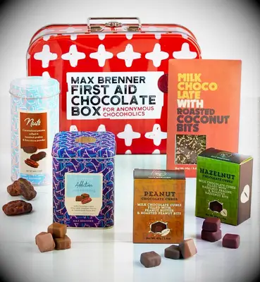 First aid chocolate box funny Valentine