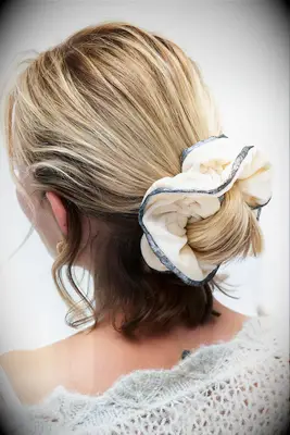 Oversized velvet scrunchie stocking stuffer for wife