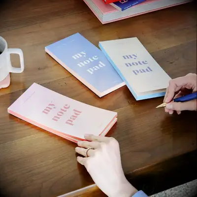 Notepad stocking stuffers for wife