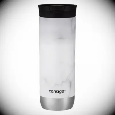 Marble insulated travel mug stocking stuffer