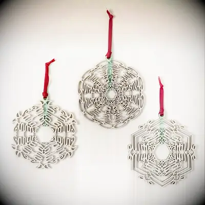 snowflake ornament stocking stuffer for wife