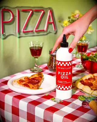 Brightland pizza oil stocking stuffer for wife