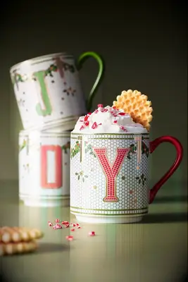 Monogram Mug stocking stuffer for wife